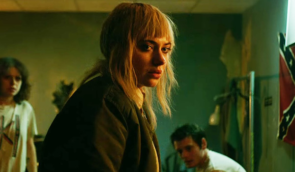 Imogen Poots takes a star turn as Amber, who's bangs are as punk as this film is. 