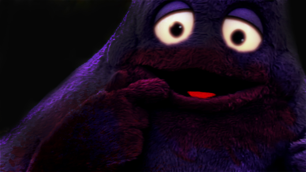 Artist's depiction of the "Not-Grimace"